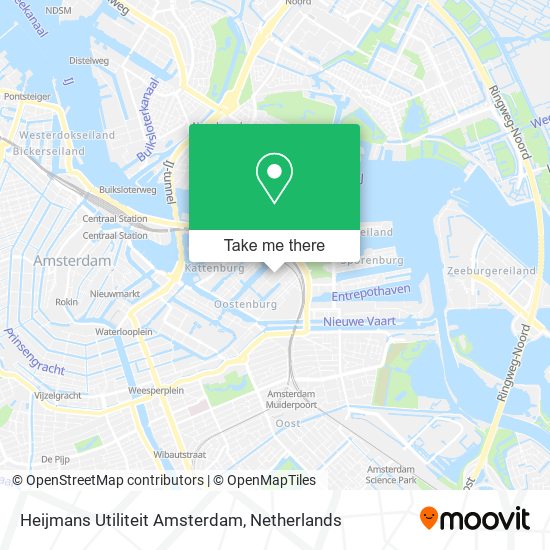 Heijmans Utiliteit Amsterdam Karte