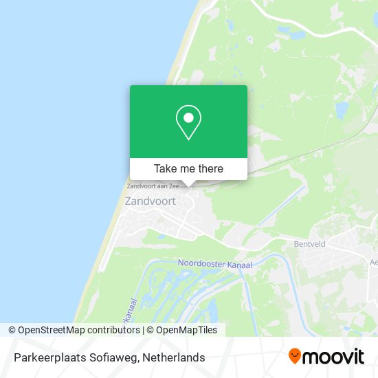 Parkeerplaats Sofiaweg map