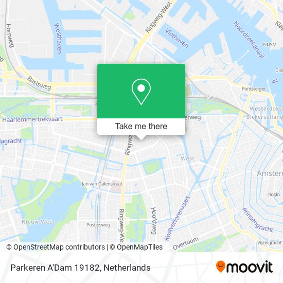 Parkeren A'Dam 19182 map