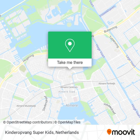 Kinderopvang Super Kids map