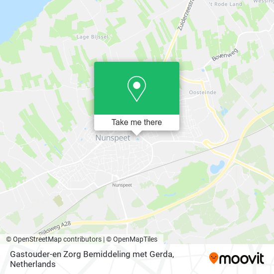 Gastouder-en Zorg Bemiddeling met Gerda Karte