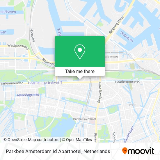 Parkbee Amsterdam Id Aparthotel map