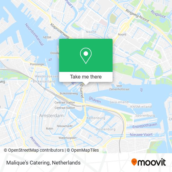 Malique's Catering map