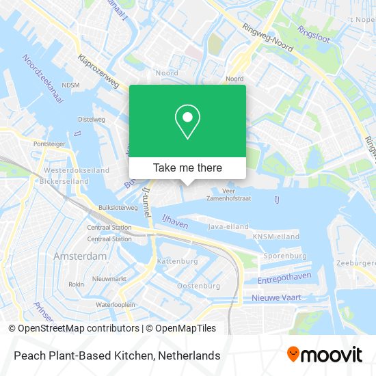 Peach Plant-Based Kitchen map