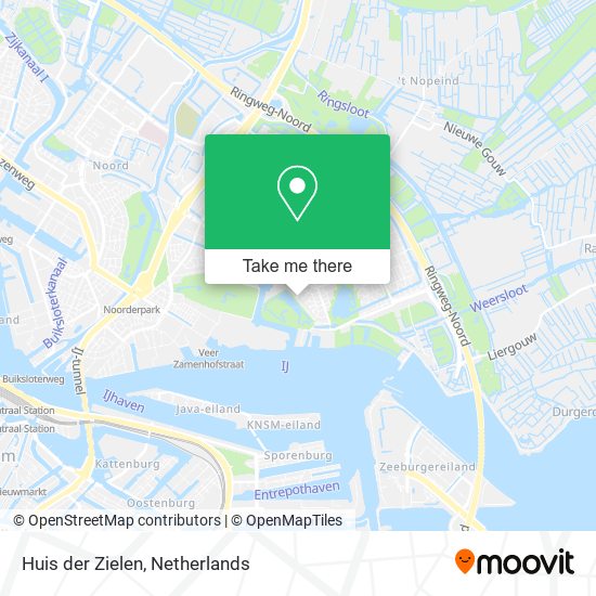 Huis der Zielen map