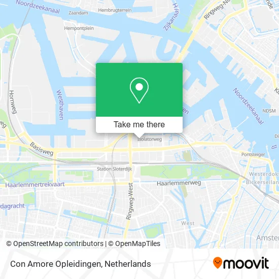 Con Amore Opleidingen map