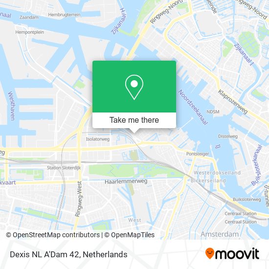 Dexis NL A'Dam 42 map
