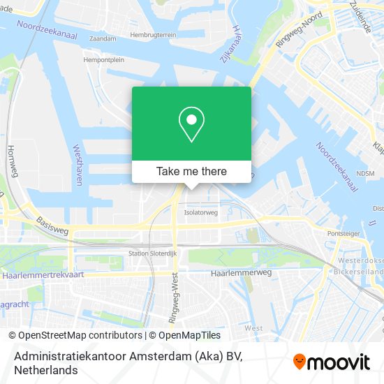 Administratiekantoor Amsterdam (Aka) BV Karte