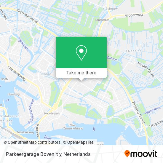 Parkeergarage Boven 't y map