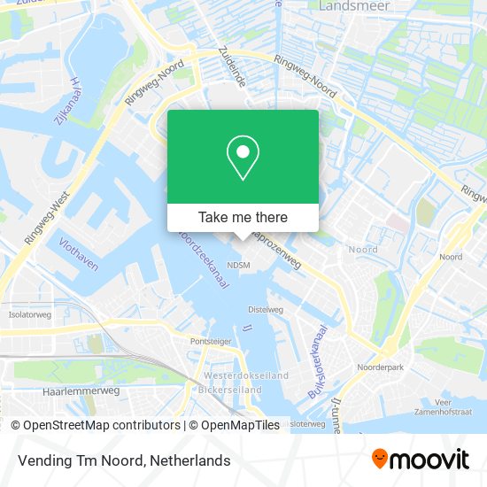 Vending Tm Noord map