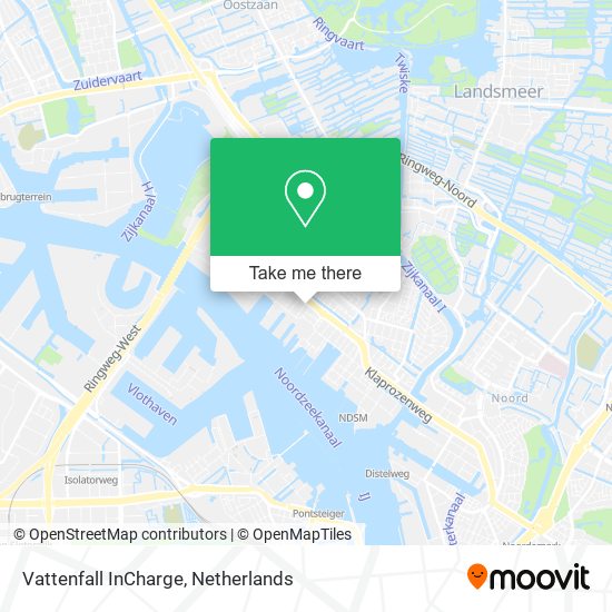 Vattenfall InCharge map