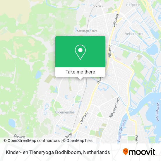 Kinder- en Tieneryoga Bodhiboom Karte