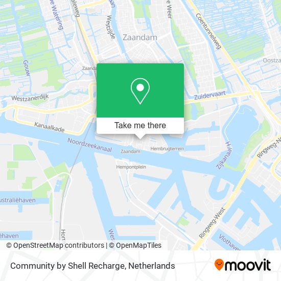 Community by Shell Recharge map