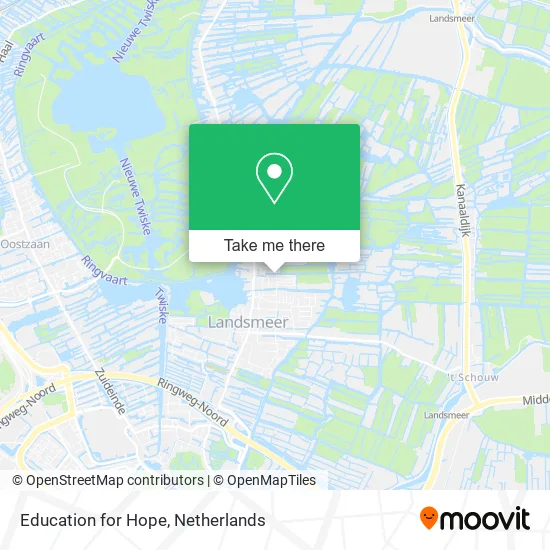 Education for Hope map