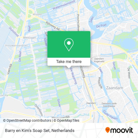 Barry en Kim's Soap Set map