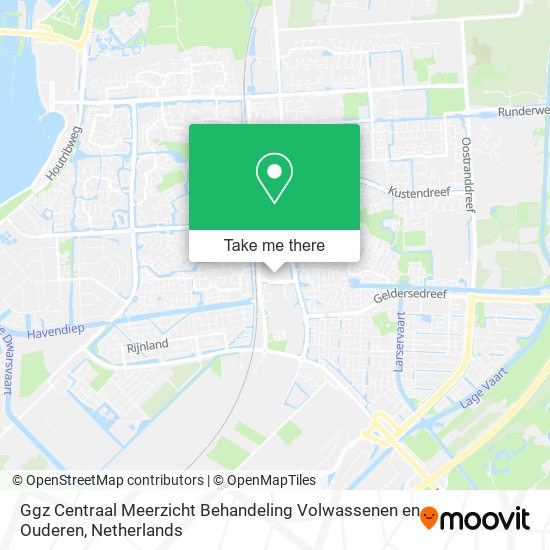 Ggz Centraal Meerzicht Behandeling Volwassenen en Ouderen map