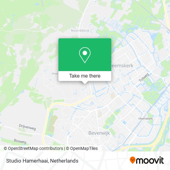 Studio Hamerhaai map