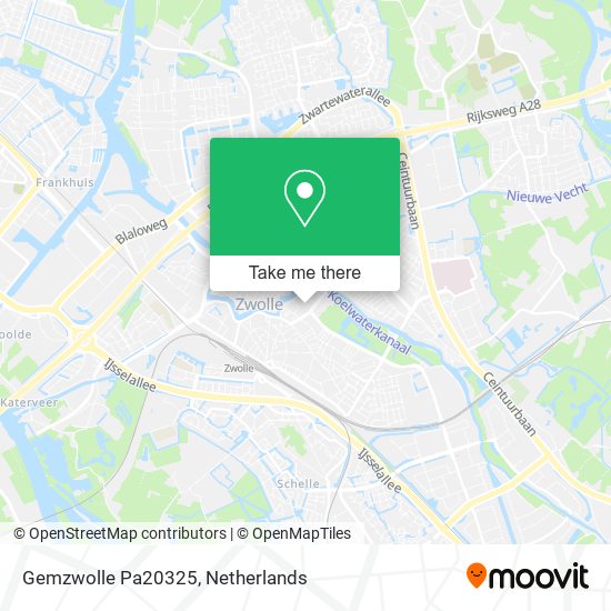 Gemzwolle Pa20325 map