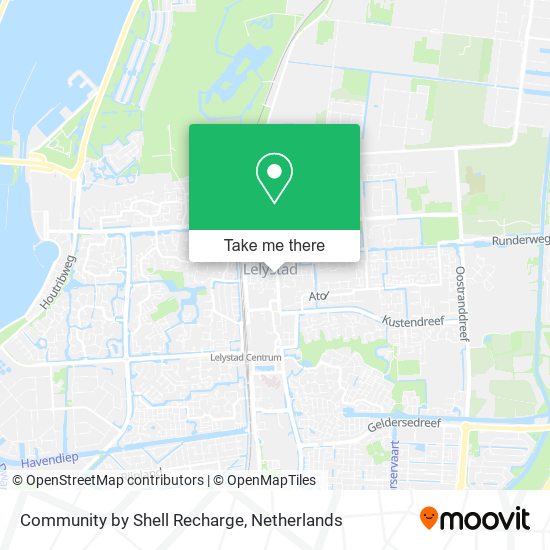 Community by Shell Recharge map