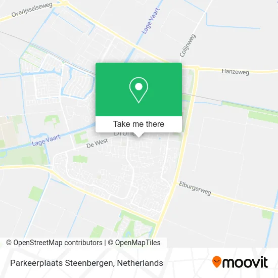 Parkeerplaats Steenbergen map