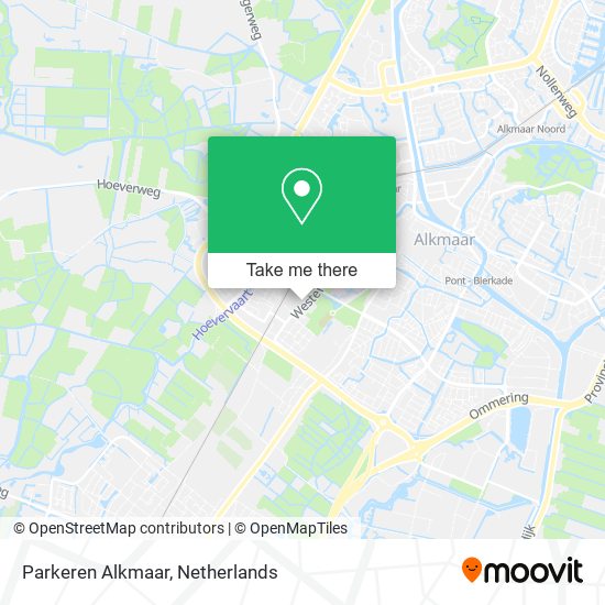 Parkeren Alkmaar map