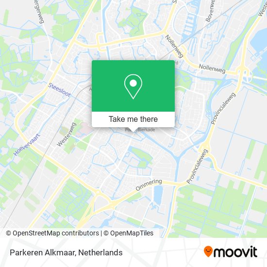 Parkeren Alkmaar map