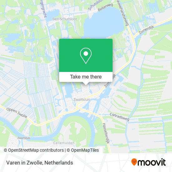 Varen in Zwolle Karte