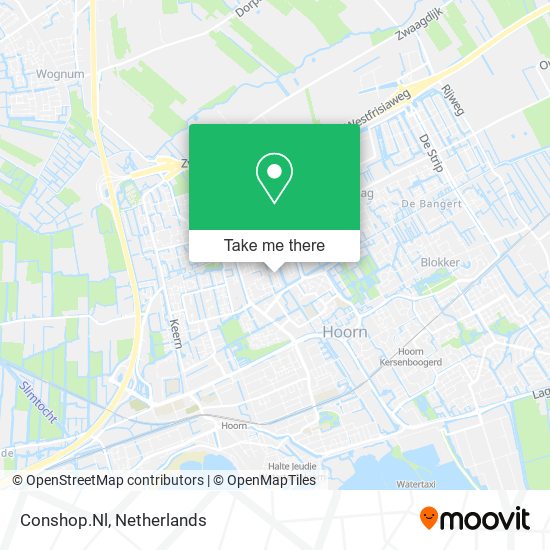 Conshop.Nl map