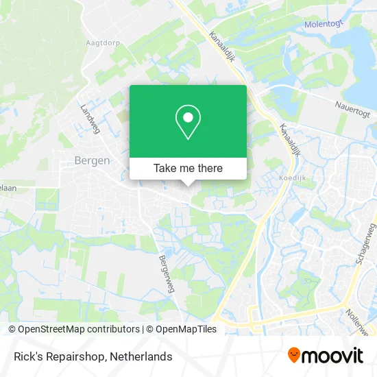 Rick's Repairshop map