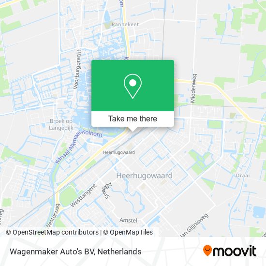 Wagenmaker Auto's BV Karte