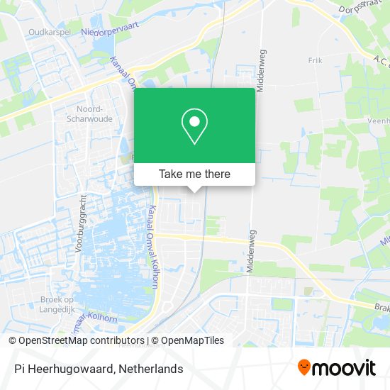 Pi Heerhugowaard Karte