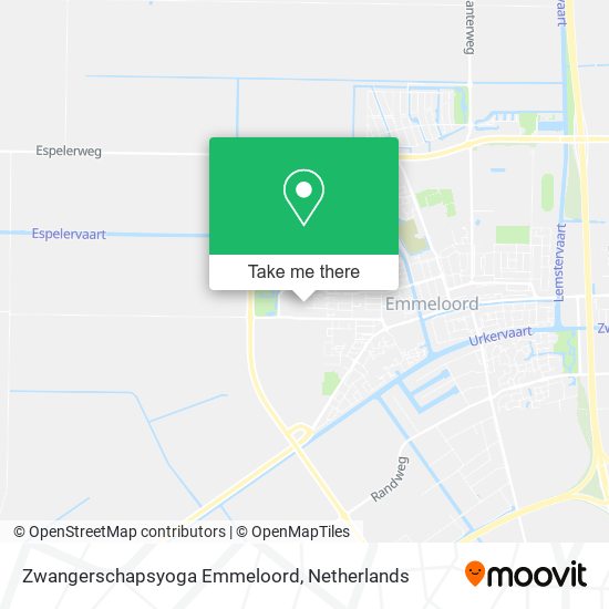 Zwangerschapsyoga Emmeloord map