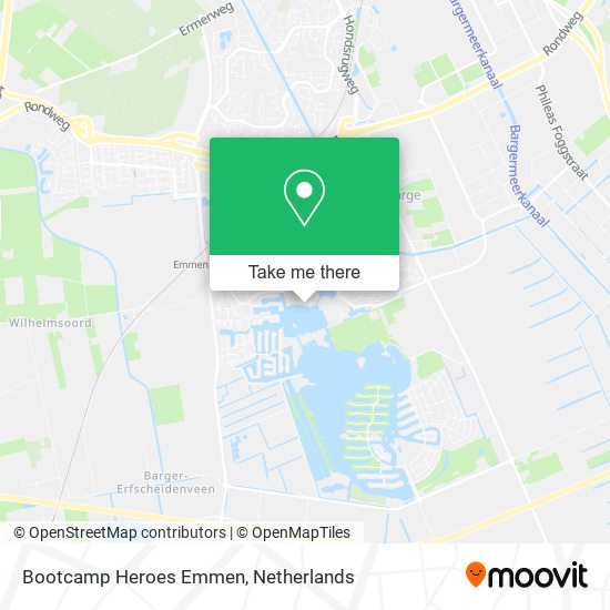Bootcamp Heroes Emmen Karte