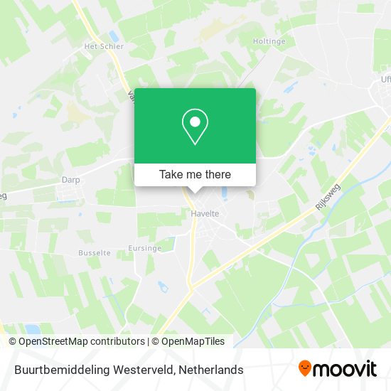 Buurtbemiddeling Westerveld Karte