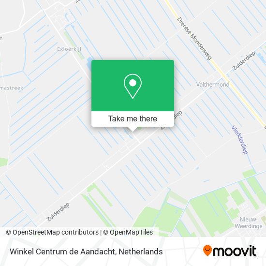 Winkel Centrum de Aandacht map