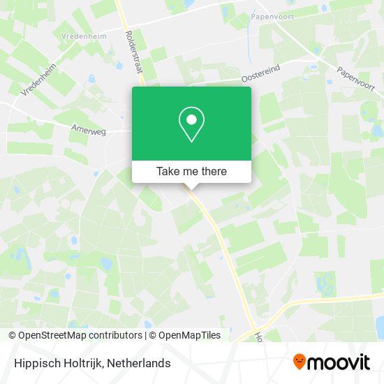 Hippisch Holtrijk map