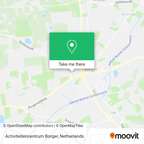 Activiteitencentrum Borger map