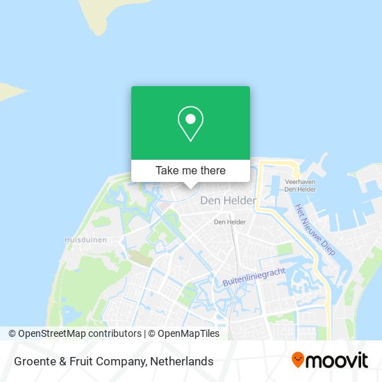 Groente & Fruit Company map