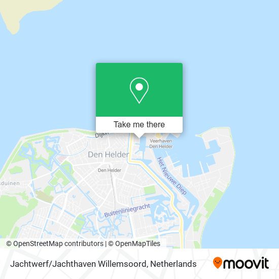 Jachtwerf / Jachthaven Willemsoord Karte