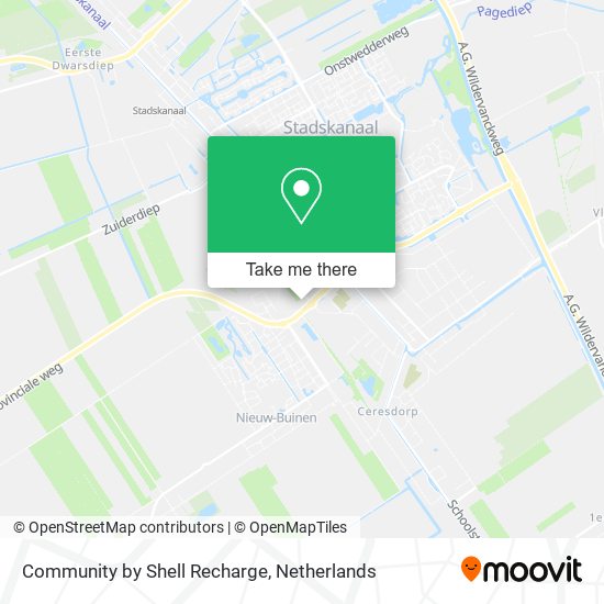 Community by Shell Recharge map