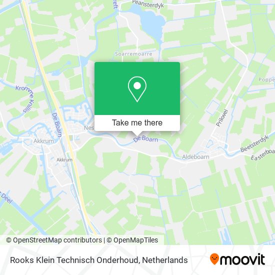 Rooks Klein Technisch Onderhoud map