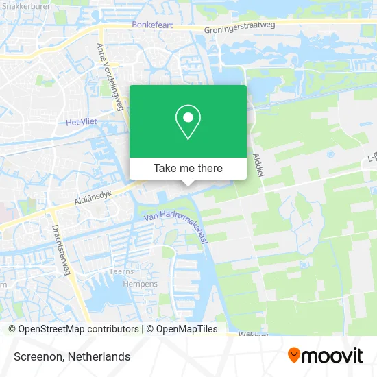 Screenon map