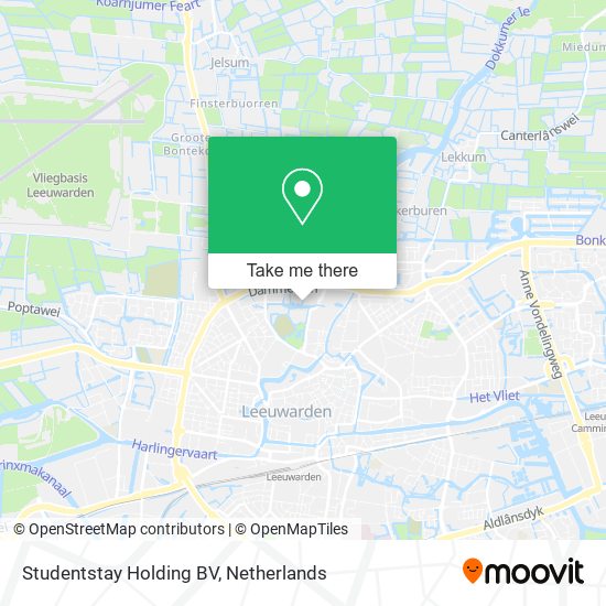 Studentstay Holding BV map