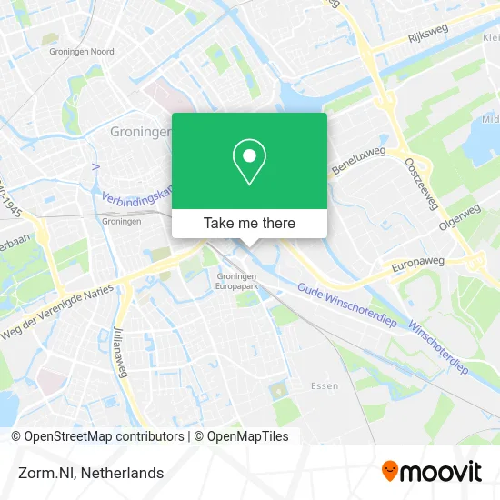 Zorm.Nl map