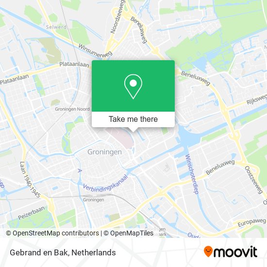 Gebrand en Bak map