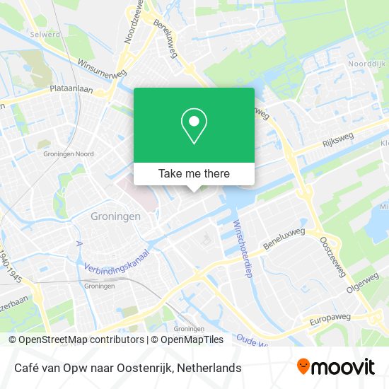 Café van Opw naar Oostenrijk map