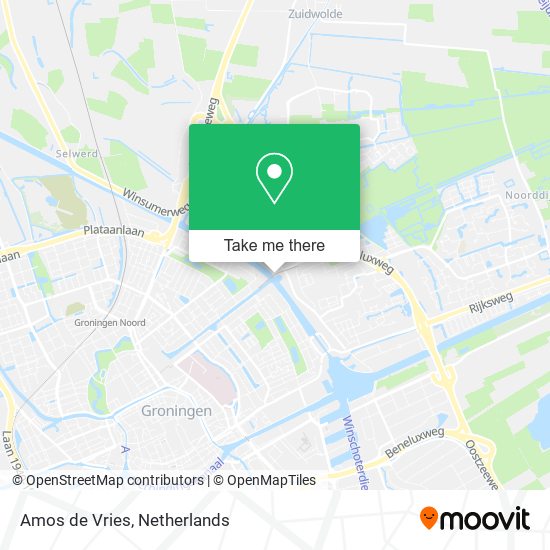 Amos de Vries map