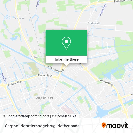 Carpool Noorderhoogebrug Karte