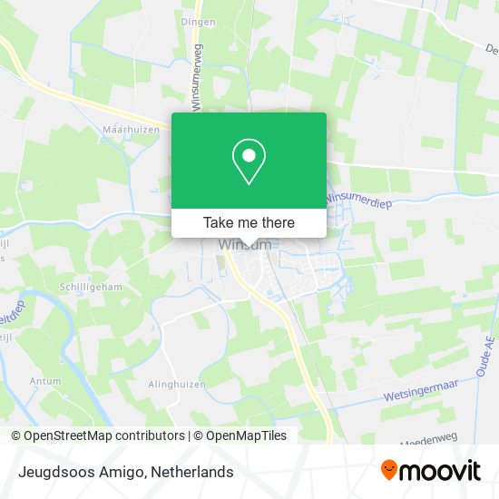 Jeugdsoos Amigo map