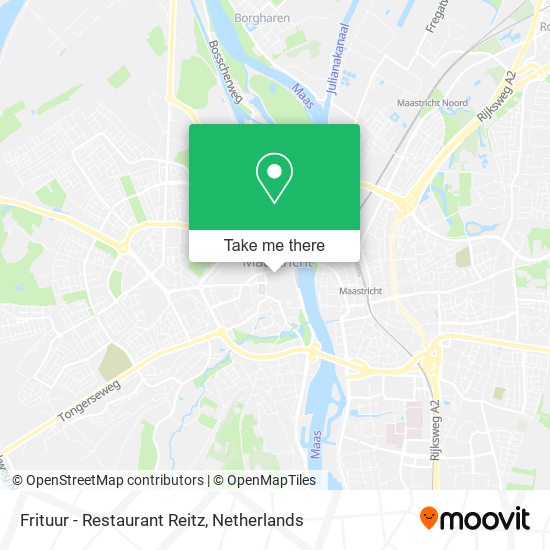 Frituur - Restaurant Reitz map